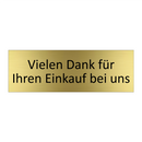 Vielen Dank für Ihren Einkauf bei uns