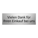 Vielen Dank für Ihren Einkauf bei uns