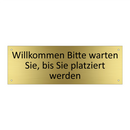 Willkommen Bitte warten Sie, bis Sie platziert werden