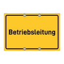 Betriebsleitung