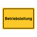 Betriebsleitung