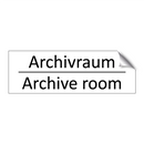 Archivraum - Archive room