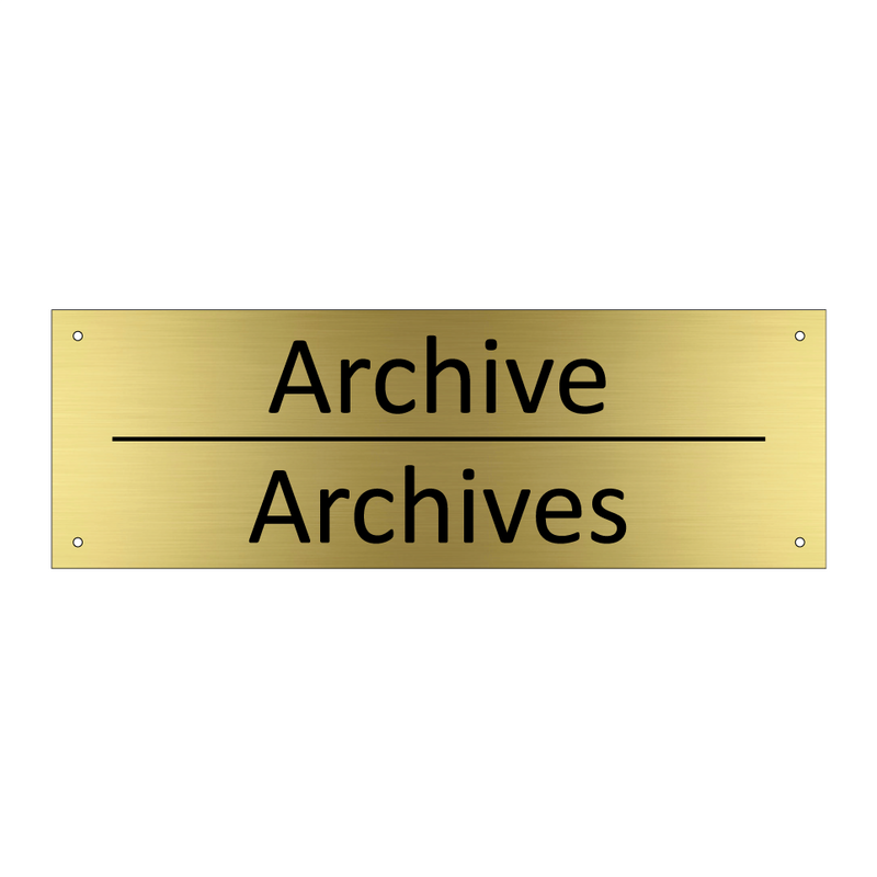 Archive - Archives