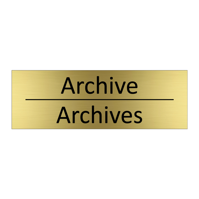 Archive - Archives