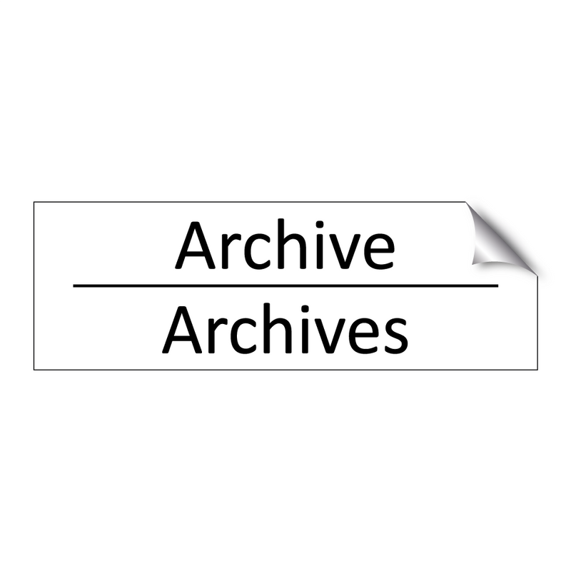 Archive - Archives