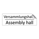 Versammlungshalle - Assembly hall