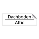 Dachboden - Attic
