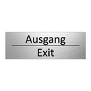 Ausgang - Exit