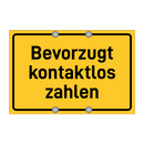 Bevorzugt kontaktlos zahlen