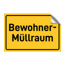 Bewohner- Müllraum