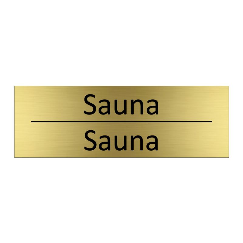 Sauna - Sauna