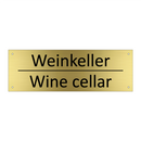 Weinkeller - Wine cellar