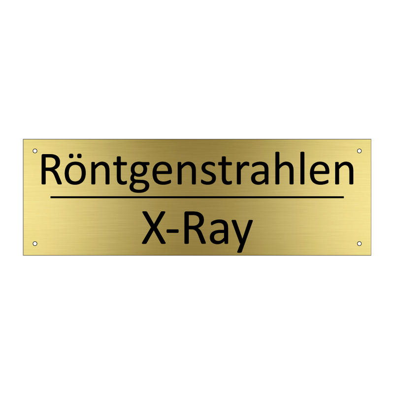 Röntgenstrahlen - X-Ray