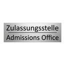 Zulassungsstelle - Admissions Office