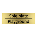 Spielplatz - Playground