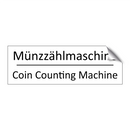 Münzzählmaschine - Coin Counting Machine