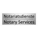 Notariatsdienste - Notary Services