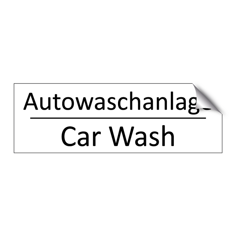 Autowaschanlage - Car Wash