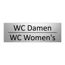 WC Damen - WC Women's