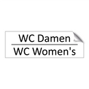 WC Damen - WC Women's