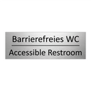Barrierefreies WC - Accessible Restroom