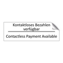 Kontaktloses Bezahlen verfügbar /.../ - Contactless Payment Available