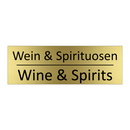 Wein & Spirituosen - Wine & Spirits