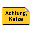 Achtung, Katze