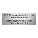 AED Automatisierter Externer Defibrillator /.../ - AED Automated External Defibrillator /.../
