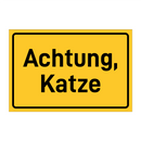 Achtung, Katze