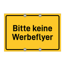 Bitte keine Werbeflyer
