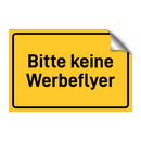 Bitte keine Werbeflyer