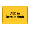 AED in Bereitschaft
