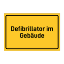 Defibrillator im Gebäude & Defibrillator im Gebäude & Defibrillator im Gebäude