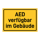 AED verfügbar im Gebäude