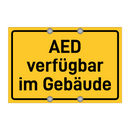 AED verfügbar im Gebäude