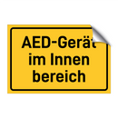 AED-Gerät im Innen bereich