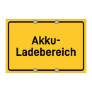 Akku- Ladebereich