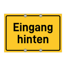 Eingang hinten & Eingang hinten & Eingang hinten & Eingang hinten & Eingang hinten