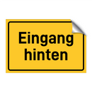 Eingang hinten & Eingang hinten & Eingang hinten & Eingang hinten