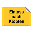 Einlass nach Klopfen & Einlass nach Klopfen & Einlass nach Klopfen & Einlass nach Klopfen