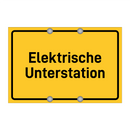 Elektrische Unterstation & Elektrische Unterstation & Elektrische Unterstation