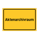 Aktenarchivraum