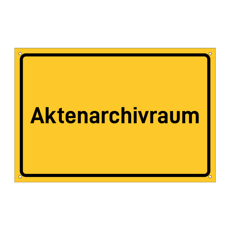 Aktenarchivraum