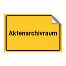 Aktenarchivraum