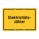 Elektrizitäts- zähler & Elektrizitäts- zähler & Elektrizitäts- zähler