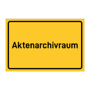 Aktenarchivraum