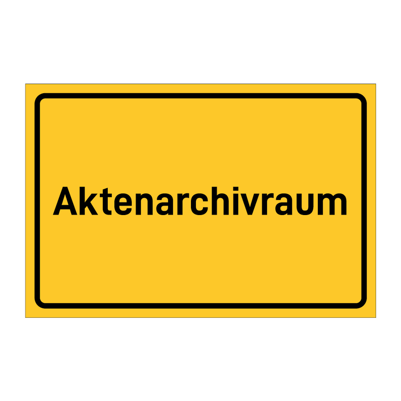 Aktenarchivraum