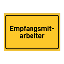Empfangsmit- arbeiter & Empfangsmit- arbeiter & Empfangsmit- arbeiter & Empfangsmit- arbeiter