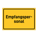 Empfangsper- sonal & Empfangsper- sonal & Empfangsper- sonal & Empfangsper- sonal